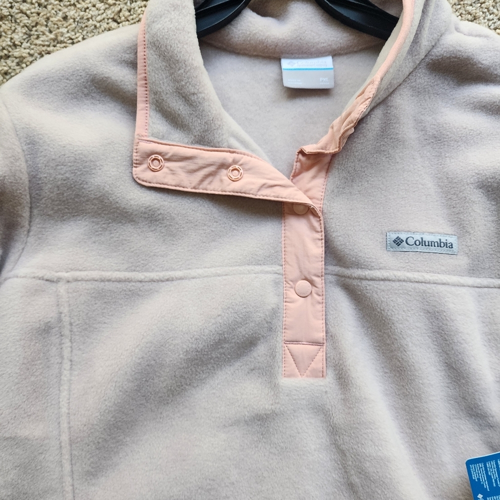 New Tags Nwt Women Columbia Quarter Fleece Top Shirt Xl Petite Xlp
